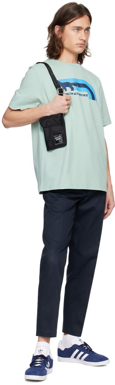 Peňaženka MAISON KITSUNÉ Maison Kitsuné 'The Traveller' Neck Pouch Čierna | MM05362WQ1001P199, 3