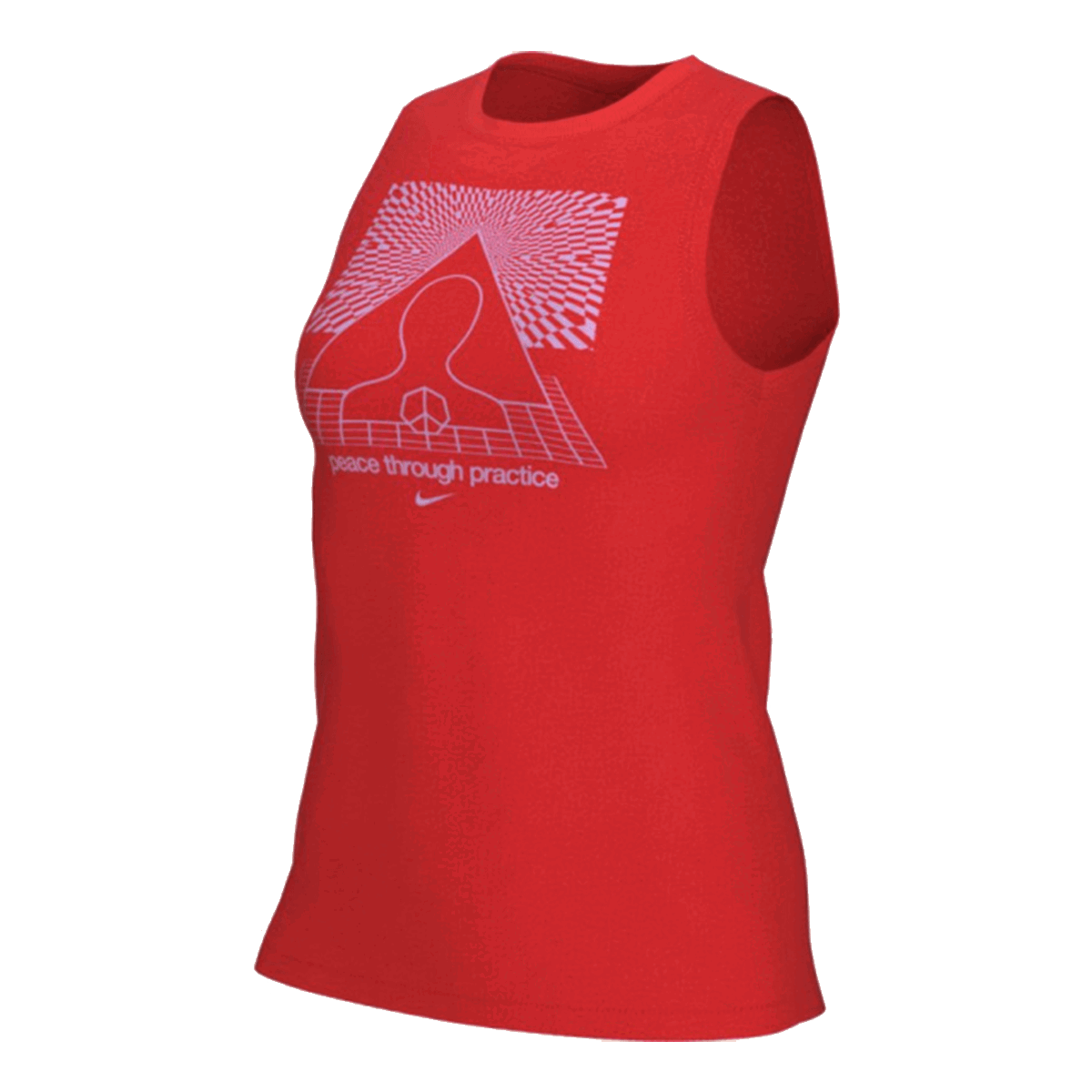 Tielko Nike Yoga Tank Top Červená | DJ6237-673, 0