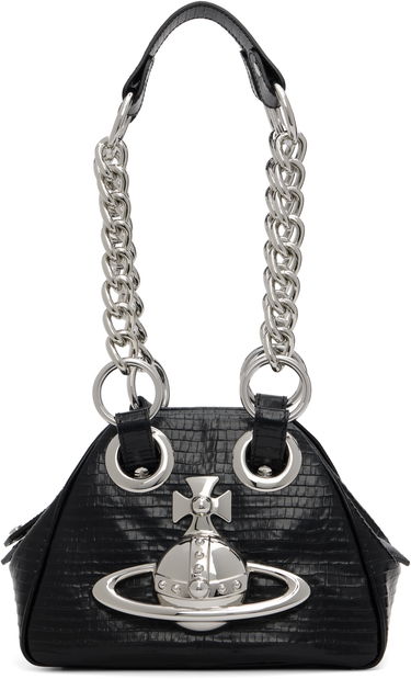 Kabelka Vivienne Westwood Vivienne Westwood Archive Orb Chain Handbag Čierna | 46020008W-L00C0-, 0