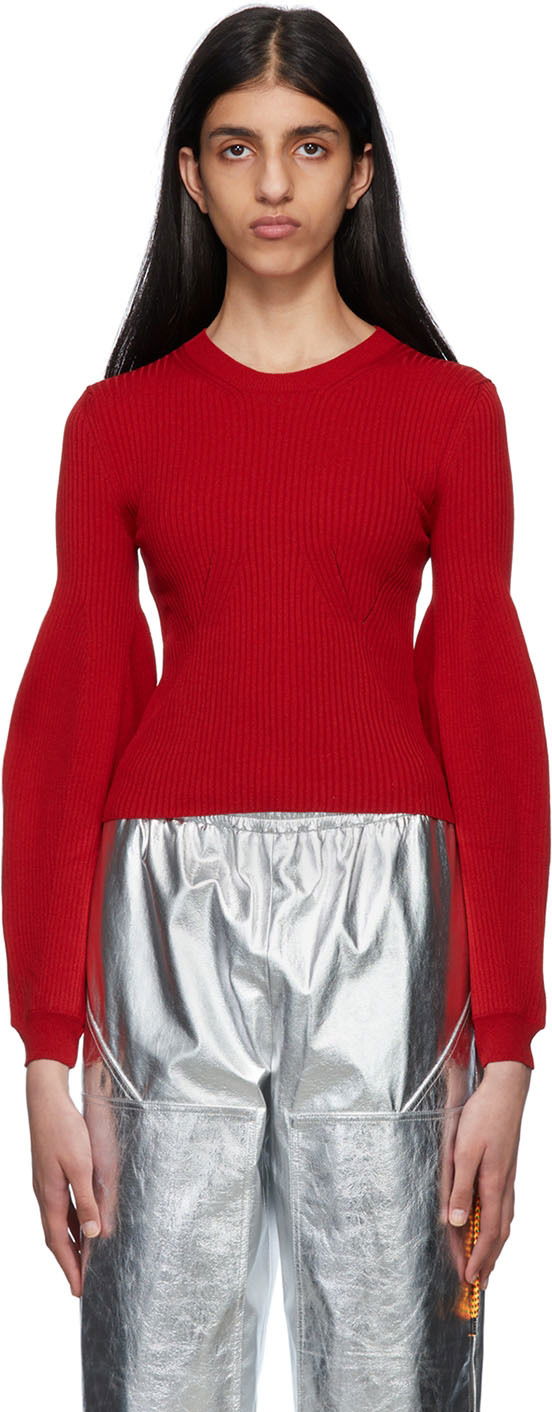 Sveter Stella McCartney Stella McCartney Sensual Knit Sweater Červená | 6K01273S2347, 0
