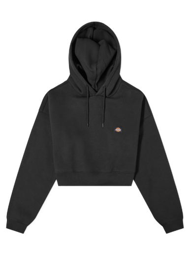 Mikina Dickies Oakport Cropped Hoody Čierna | DK0A4XJTBLK1