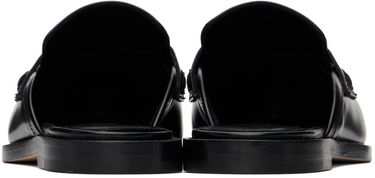 Starostlivosť o obuv Manolo Blahnik Manolo Blahnik Perritamu Leather Mules Čierna | 422-1440, 1