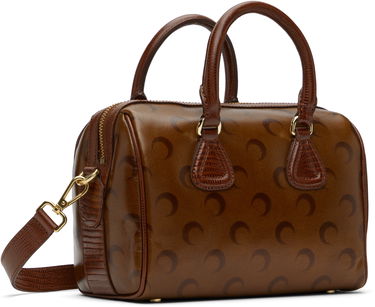 Kabelka Marine Serre Marine Serre Moon Airbrushed Leather Strike Bag Hnedá | WBA019A CLEA0053, 2