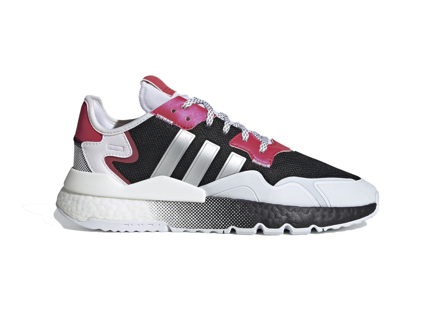 Tenisky a topánky adidas Originals adidas Nite Jogger Silver Metallic Pink Čierna | EF5402, 0