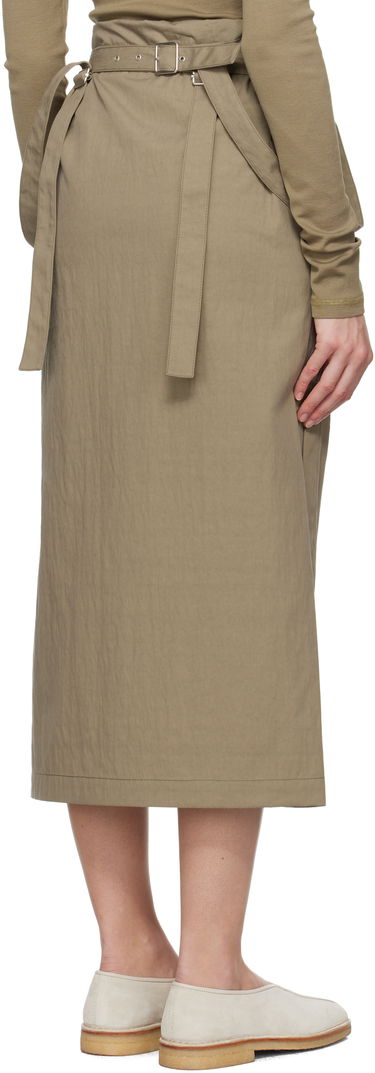 Sukňa LEMAIRE Lemaire Straps Midi Skirt Hnedá | SK1036 LF1228, 2