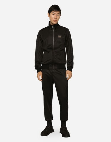 Tepláky Dolce & Gabbana Technical Jersey Jogging Pants With Tag Čierna | GVXQHTHU7B0N0000, 1