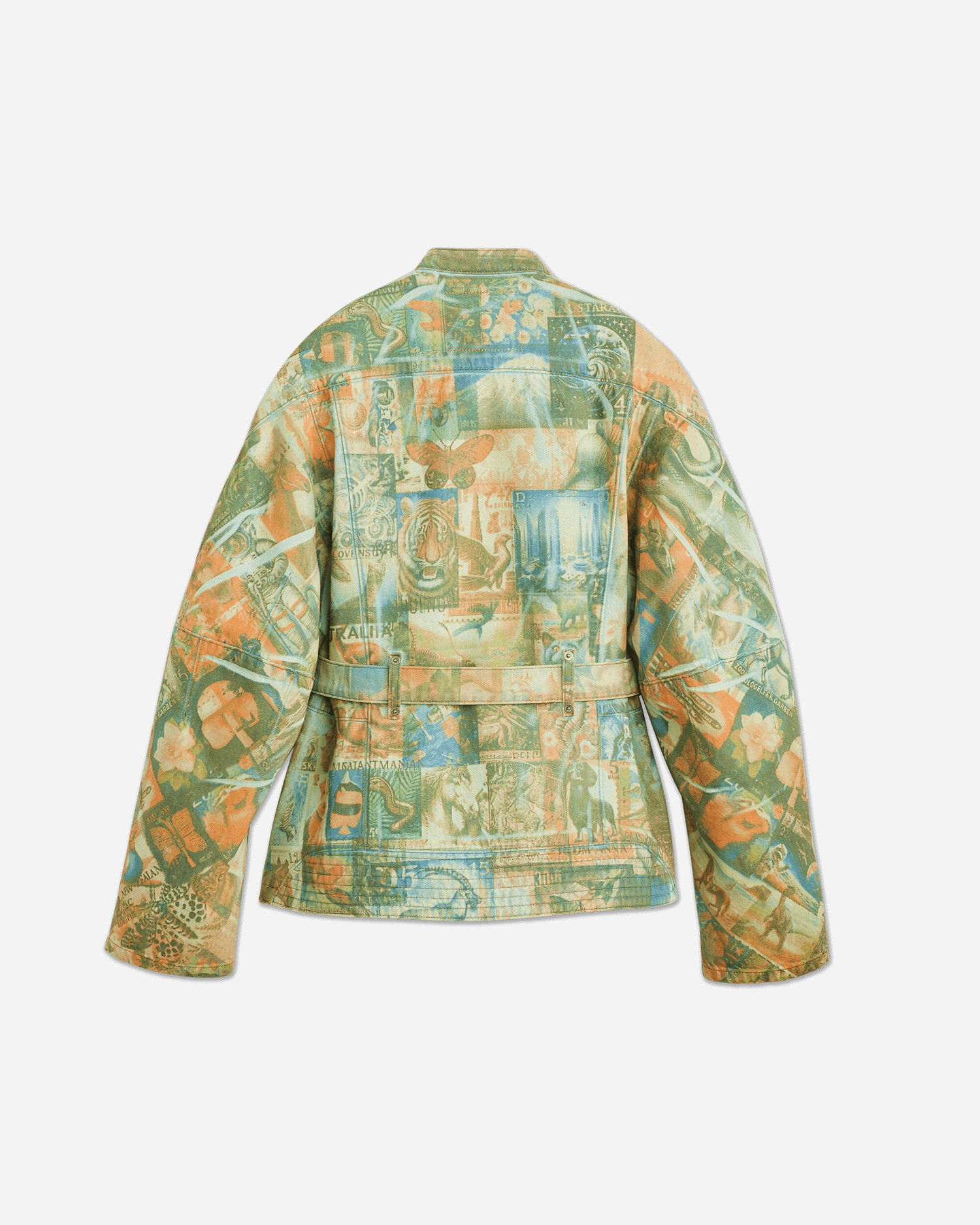 Bunda KIKO KOSTADINOV Levi's Carina Waisted Jacket with Postal Stamp Print Rôznofarebný | 003IR0000 1, 0