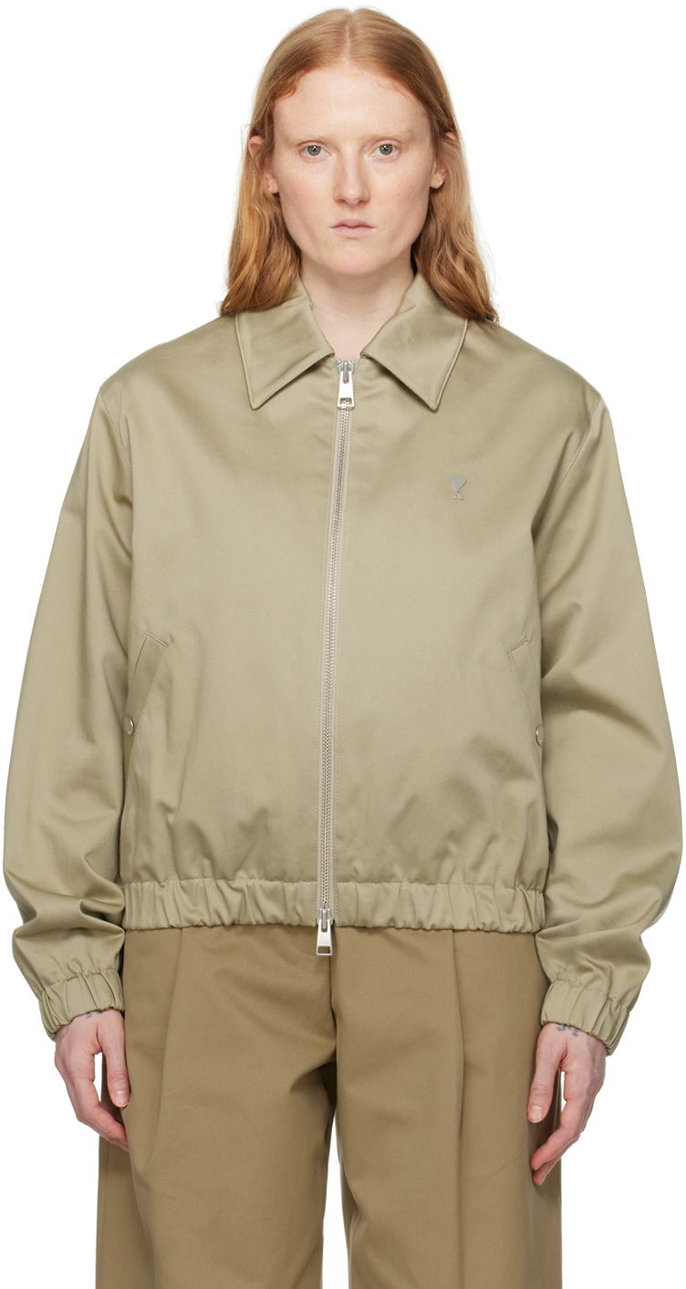 Bunda AMI Paris de Cœur Jacket Zelené | HJK014.CO0009, 0
