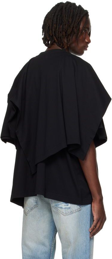 Tričko VETEMENTS VETEMENTS Double Layered T-Shirt Čierna | UH76TR400B, 2