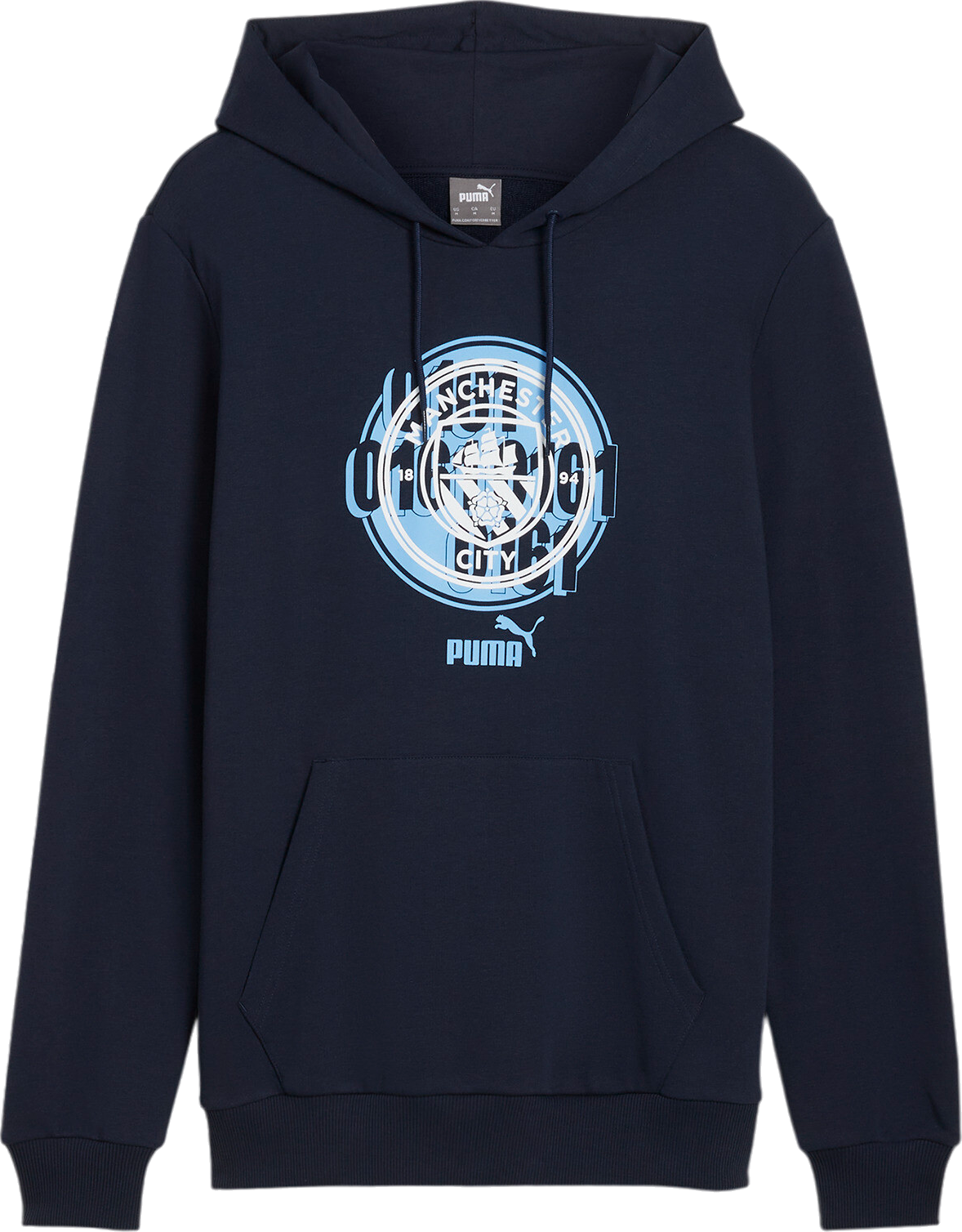Mikina Puma Manchester City ftblCulture Hoodie Navy | 777776-42, 0