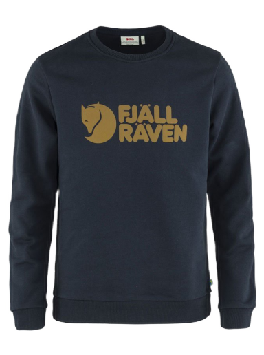 Mikina FJÄLLRÄVEN Logo Sweater Navy | F84142-555