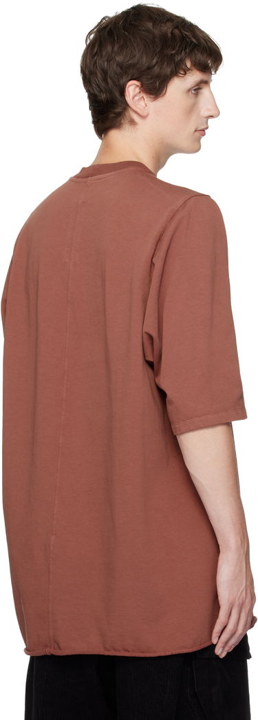 Tričko Rick Owens Concordians Jumbo SS T-shirt Hnedá | RR02E1274 RIG, 2