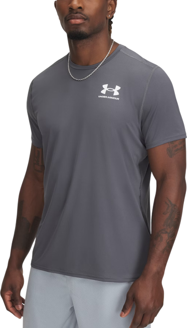 Tričko Under Armour Under Armour HeatGear Fitted T-Shirt Šedá | 6000939-025, 0