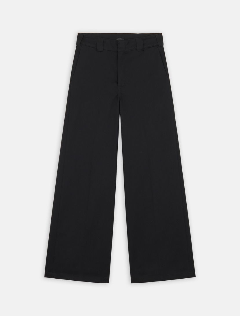 Nohavice Dickies Wide Leg Work Trousers Čierna | 0A4YSE