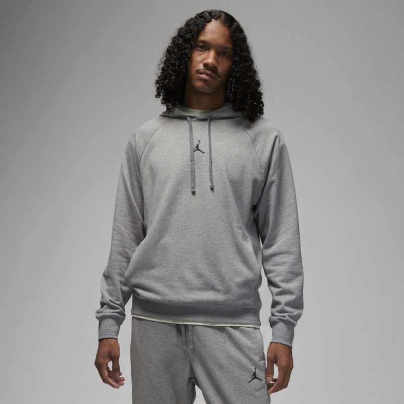 Mikina Nike Dri-FIT Sport Crossover Fleece Hoodie Šedá | DQ7327-091, 0