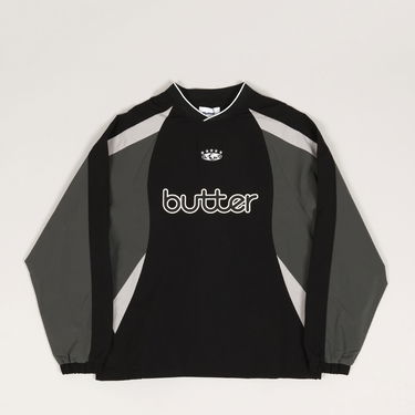 Vetrovka Butter Goods Butter Goods Ridge Sport Crewneck Čierna | butter-goods-ridge-sport-crewneck-black, 0