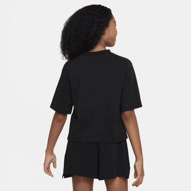 Crop Top Nike Nike Sportswear Cropped Short Sleeve T-Shirt Čierna | FN8589-010, 1