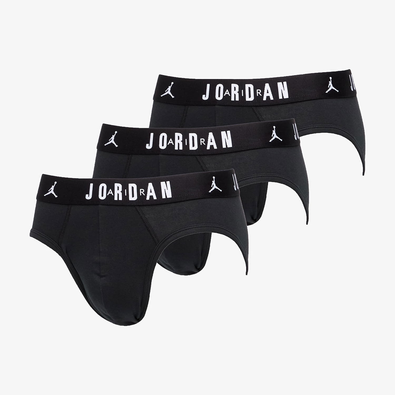 Boxerky Jordan Jordan Flight Cotton Brief 3-Pack Čierna | JM0743-023, 0