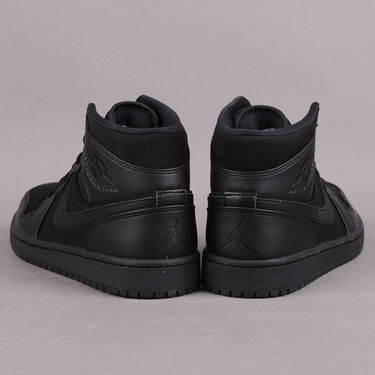 Tenisky a topánky Jordan Air Jordan 1 Mid ''Triple Black'' Čierna | 554724-011, 3