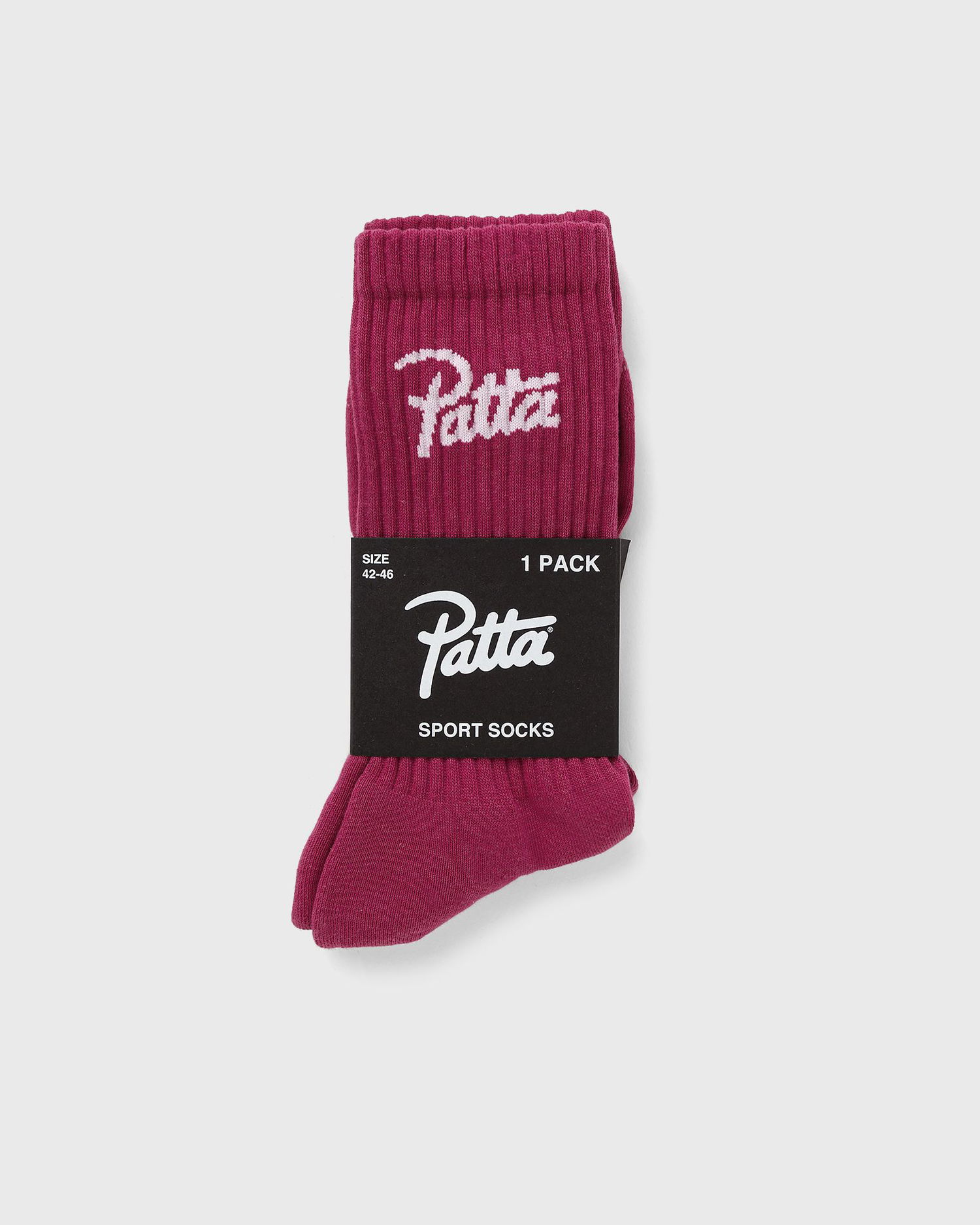 Ponožky Patta Script Logo Sport Socks Vínová | POC-SS24-2020-396-0248-098, 0