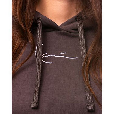 Mikina Karl Kani Small Signature Essential Os Hoodie Hnedá | KK6128486, 4