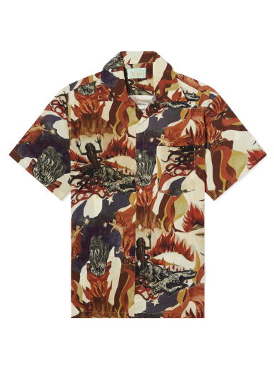 Košeľa Aries Cannibal Apocalypse Hawaiian Shirt Hnedá | FUAR40106-MLT