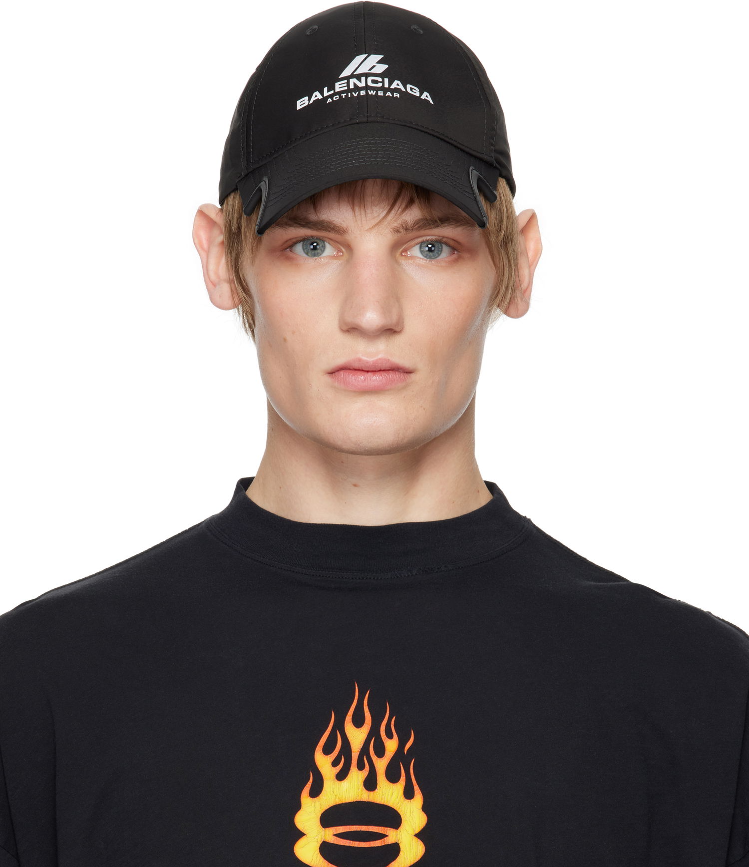 Šiltovka Balenciaga Activewear Cap Čierna | 7948914E3B11081, 0