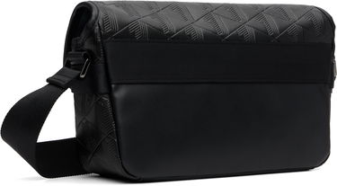 Taška cez rameno Lacoste Lacoste Nomogramme S Flap Bag Čierna | NH5062MR_000, 2