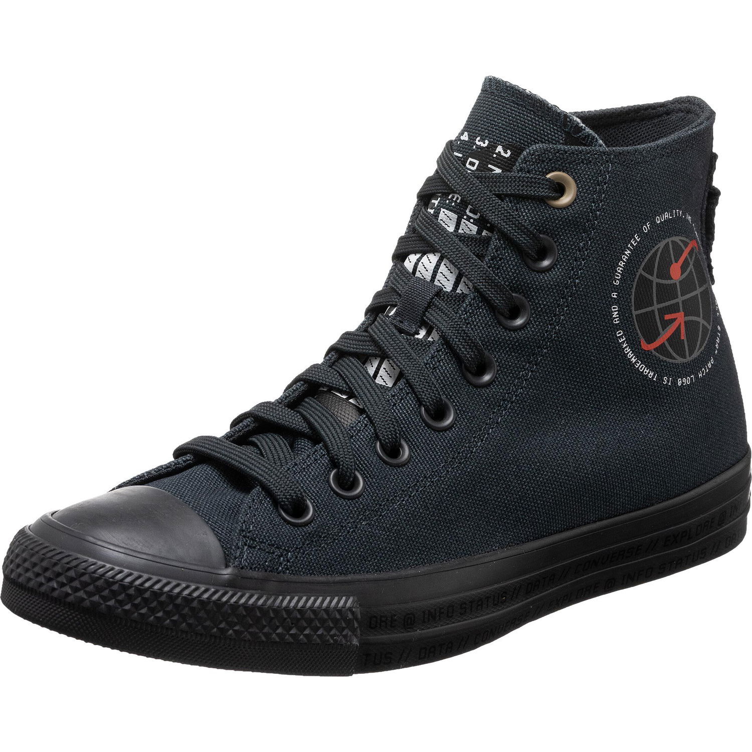 Tenisky a topánky Converse Chuck Taylor All Star Global Logo Čierna | A03775C, 1