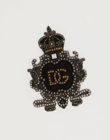 Tričko Dolce & Gabbana Cotton T-shirt With Heraldic Dg Logo Patch Biela | G8OU9ZFU7EQW0111, 3