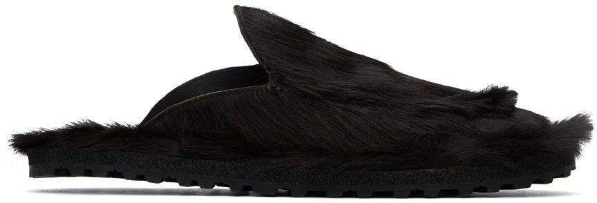 Dries Van Noten Calf-Hair Loafers