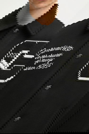 Bunda Carhartt WIP World Class Varsity Wool Blend Jacket Čierna | I035432.89XX, 4