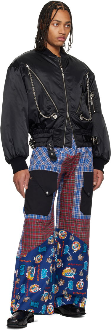 Cargo nohavice Chopova Lowena Chopova Lowena Vega Cartoon Patchwork Cargo Trousers Rôznofarebný | 4053, 3