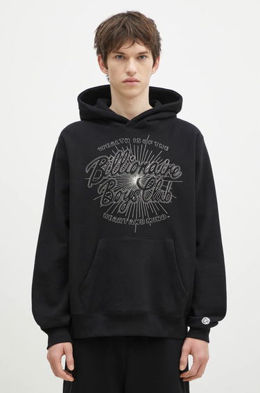 Mikina BILLIONAIRE BOYS CLUB Script Logo Chainstitch Popover Hoodie Čierna | B24448, 0