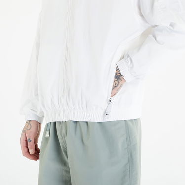 Bomber bunda Nike Solo Swoosh Woven Track Jacket Biela | DQ5200-100, 4
