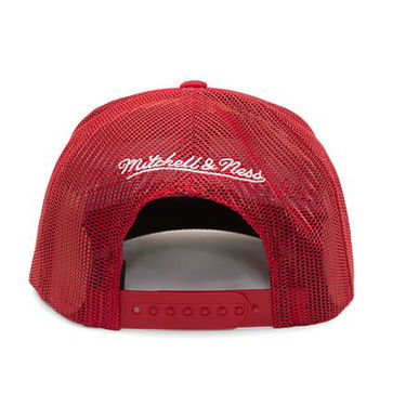 Šiltovka Mitchell & Ness Chicago Bulls Evergreen Trucker Hat Červená | HT8032-CBURED1, 1