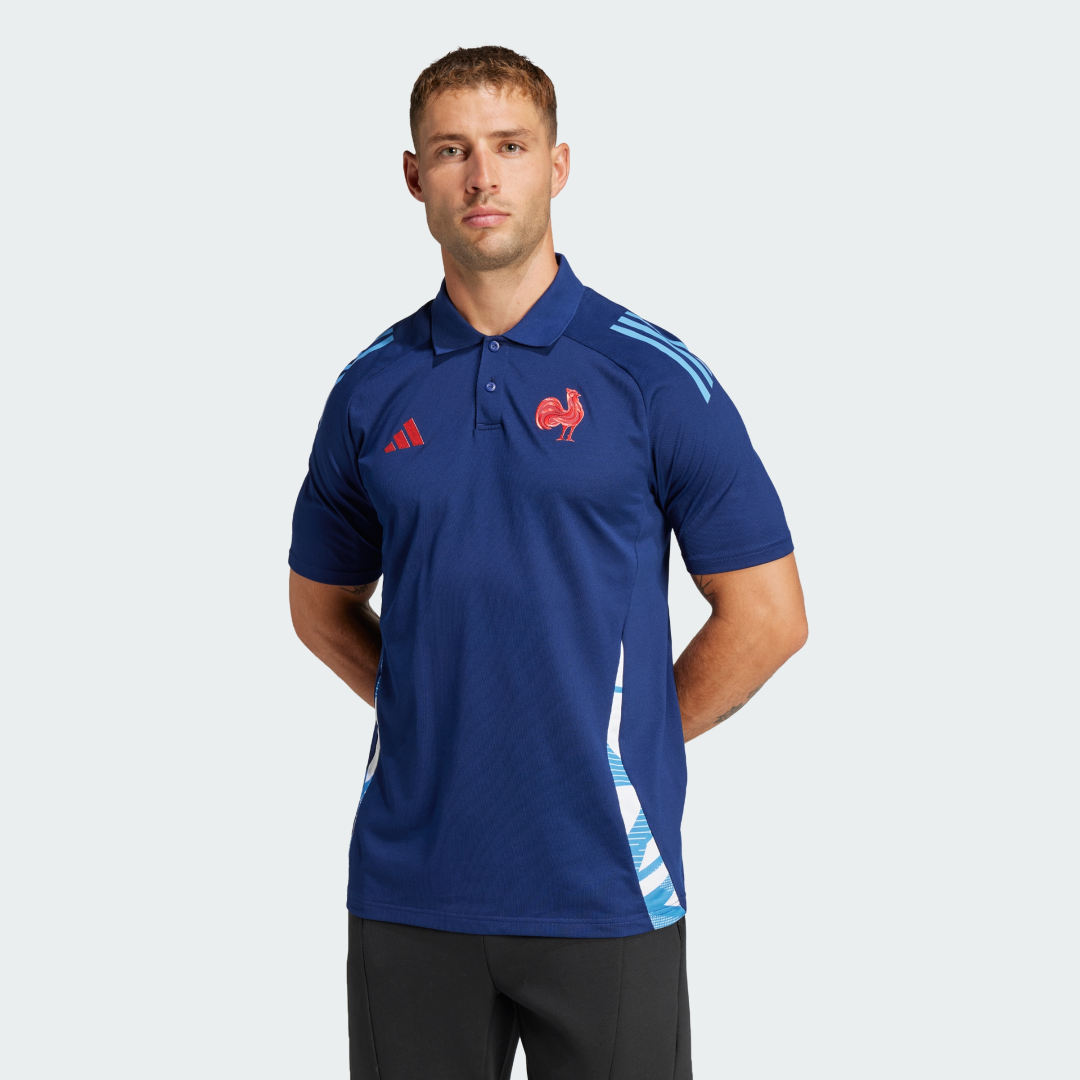 Polo tričko adidas Performance Training Polo Shirt Modrá | JD4125, 0