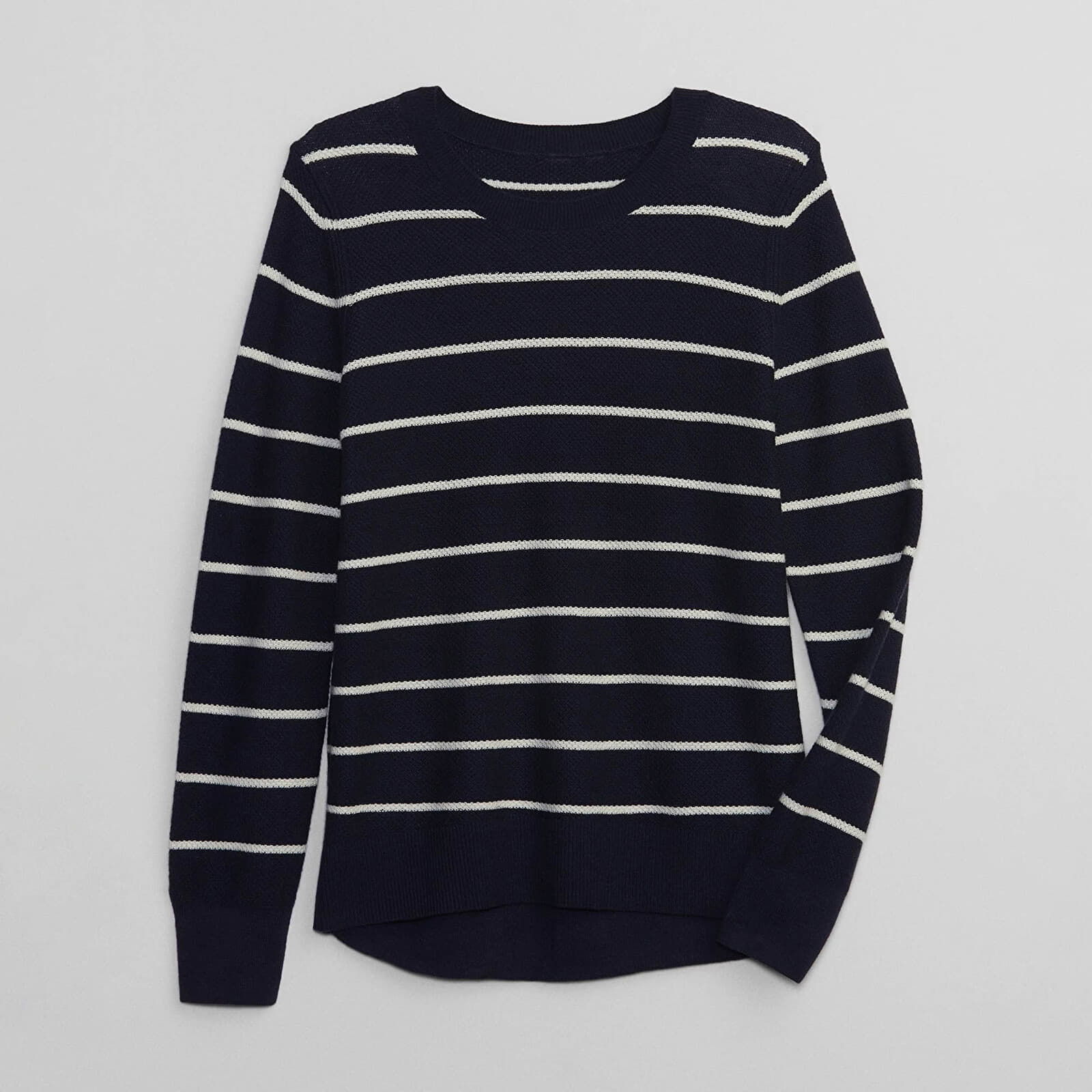 Sweater Bella Crew Navy Stripe L