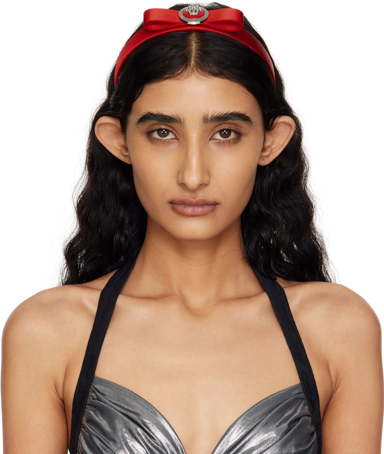Plavky Versace Versace Gianni Ribbon Headband Metalická | 1014906_1A10433_1RB3P, 0