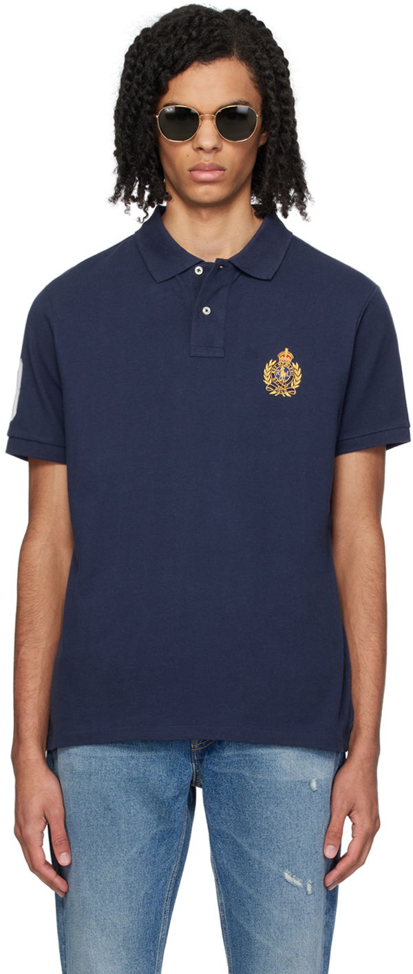 Polo tričko Polo by Ralph Lauren Navy Appliqué Polo Navy | 710935534002, 0