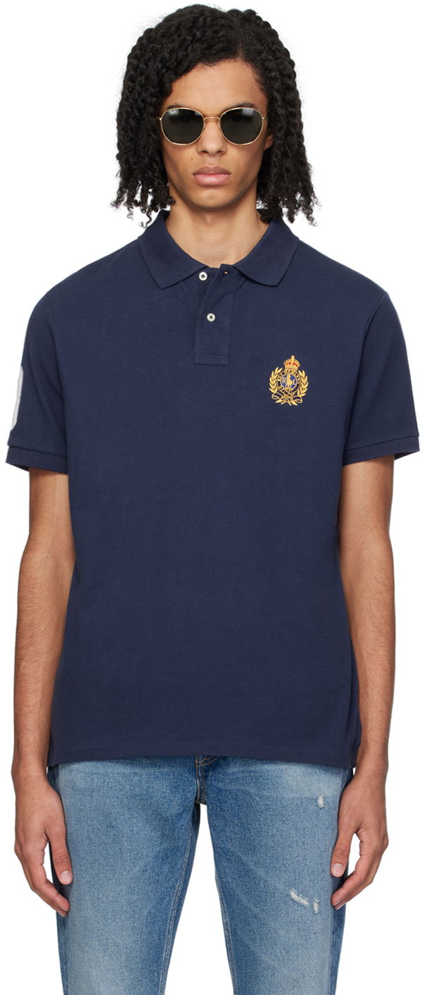 Polo tričko Polo by Ralph Lauren Navy Appliqué Polo Navy | 710935534002