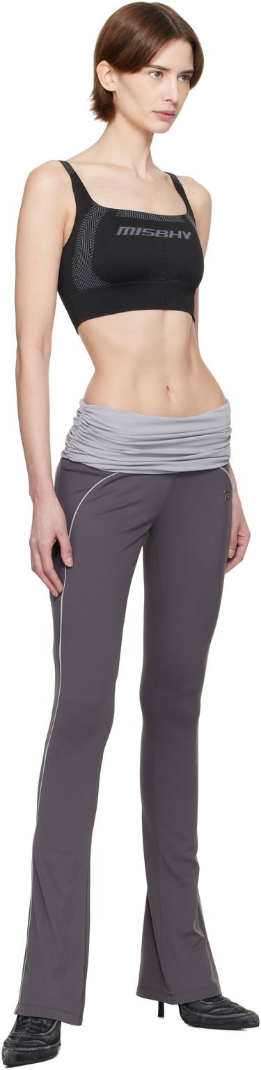 Legíny MISBHV MISBHV Flared Wrapped Sport Pants Šedá | 250W309, 3