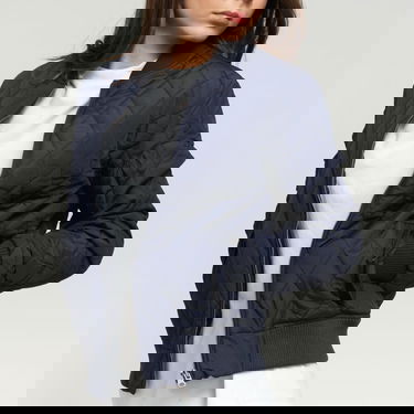 Bomber bunda Urban Classics Ladies Diamond Quilt Nylon Jacket Navy | TB806 navy, 2