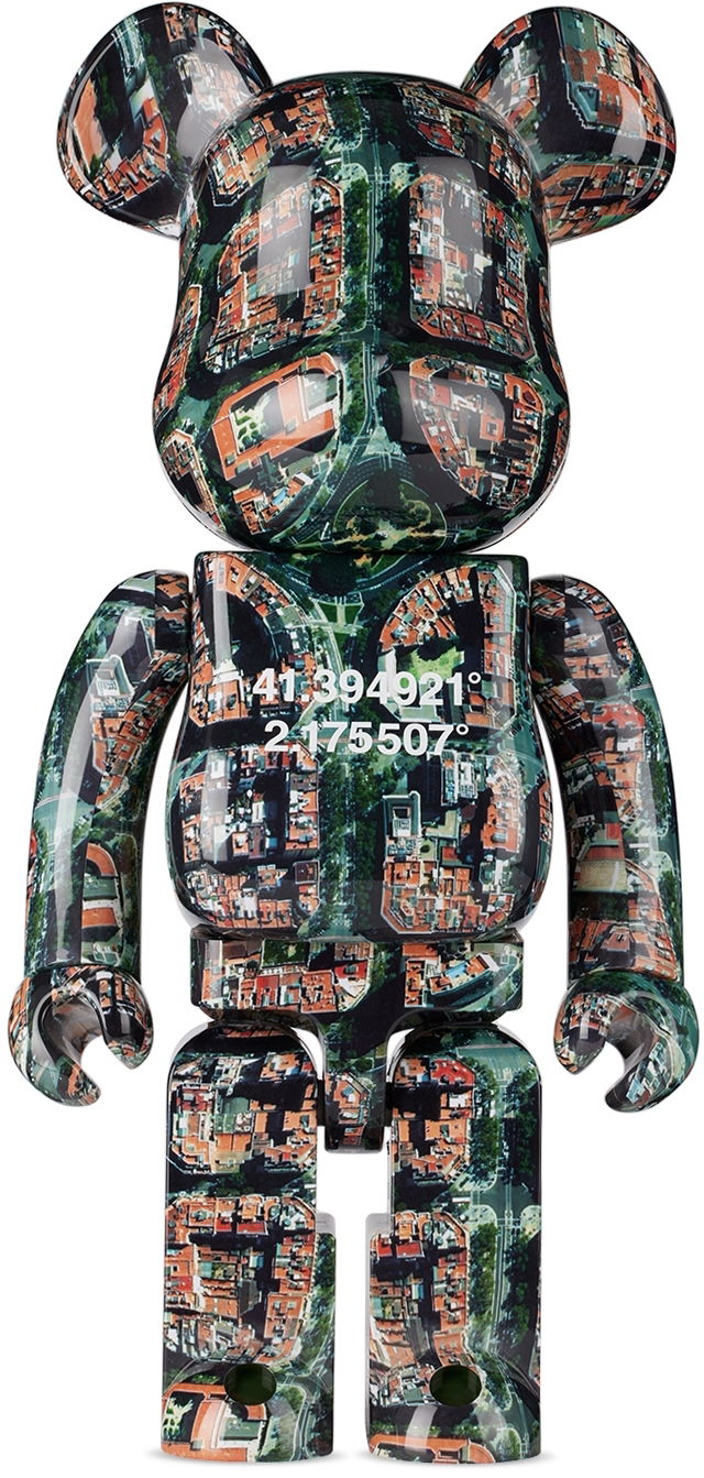 Zberateľské Medicom Toy Green & Orange Benjamin Grant Overview 1000% Be@rbrick Rôznofarebný | 4530956599694