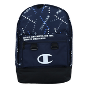 Allover Script Logo Backpack