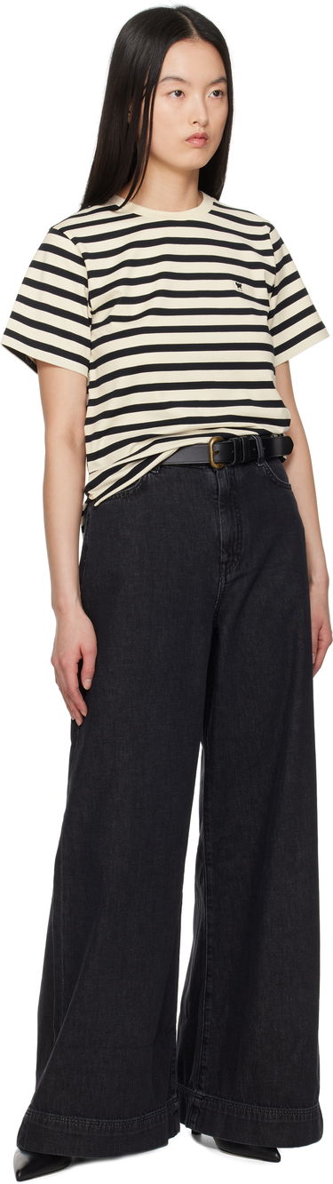 Tričko Max Mara Weekend Max Mara Striped T-Shirt Béžová | 2515971031600, 3