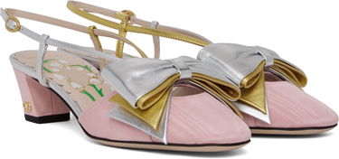 Tenisky a topánky Valentino Valentino Garavani Bowow Slingback Heels Ružová | 6W2S0LB6QLJ, 3