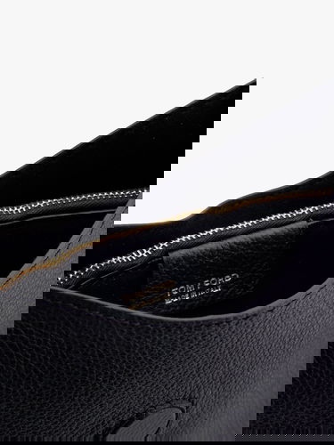 Taška cez rameno Tom Ford Tara Black Leather Shoulder Bag Čierna | L1764LCL095G1N001, 3