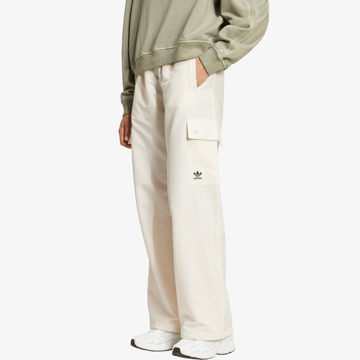 Tepláky adidas Originals ESS WOVEN CARGO Béžová | IX9970, 0