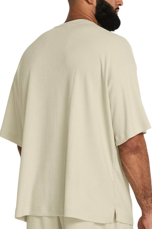 Tričko Under Armour UA Rival Waffle Crew-BRN Béžová | 1383106-273, 1